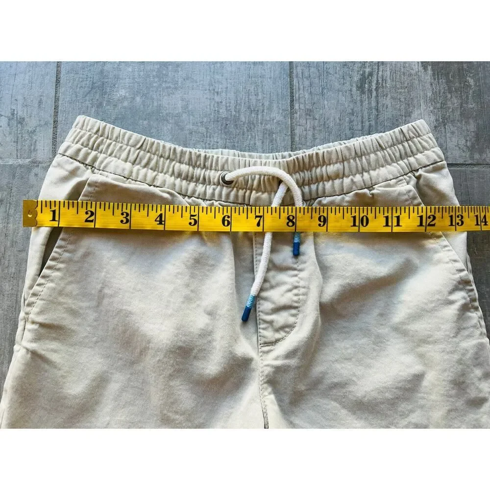 Gap Kids Boy Easy Pull On Shorts Khaki Tan Chino Everyday Casual School L 10-11